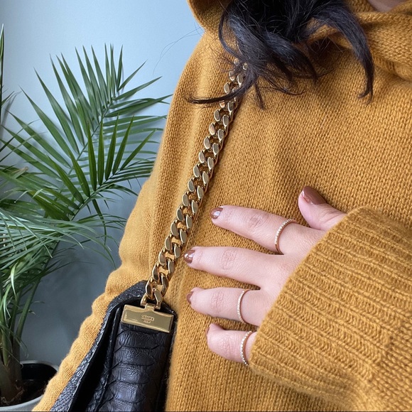 SOLD Céline Black Python Leather Gourmette Bag - Picture 10 of 16